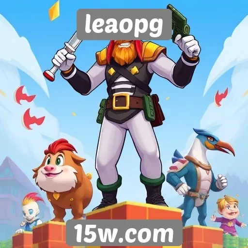 Comparativo de jogos disponíveis na plataforma leaopg
